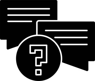 vektör çizim soru işareti simgesi