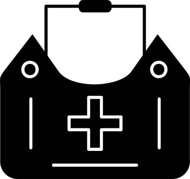 Güvenlik İlk simge işaret vektör illüstrasyonu 