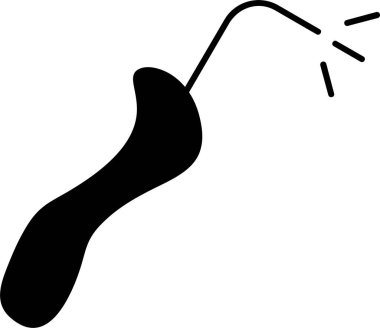 Kaynak Meşalesi simgesi işaret vektör çizimi 