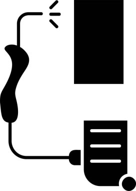 Kaynak Alevi simgesi işaret vektörü illüstrasyonu 