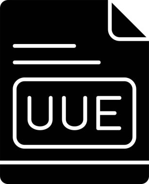 BAE dosya simgesi, vektör basit illüstrasyon 