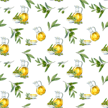 Zeytinyağlı dikişsiz kağıt ve zeytinli kupa.