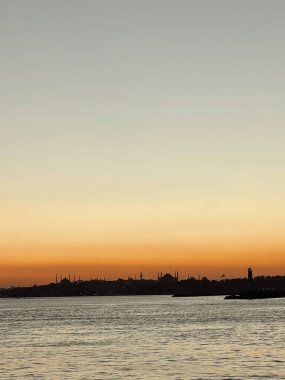 Günbatımında İstanbul Panoraması