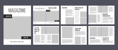 Moda dergisi minimalist moda tarzı