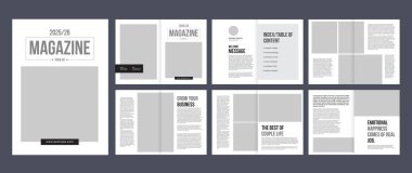 Moda dergisi minimalist moda tarzı