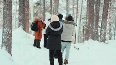 30 Kasım 2023 'te Korouoma Kanyonu, Finlandiya' da çekildi..
