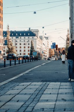 17 Ekim 2023 'te Finlandiya' nın Helsinki kentinde Laponya 'ya giderken iki günlük bir yolculukta çekilmiş..