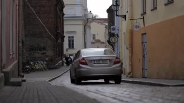 18 Ekim 2023 'te Tallinn, Estonya' da Helsinki 'den buraya yapılan bir günlük gezide çekildi..