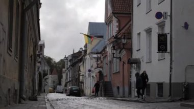 18 Ekim 2023 'te Tallinn, Estonya' da Helsinki 'den buraya yapılan bir günlük gezide çekildi..