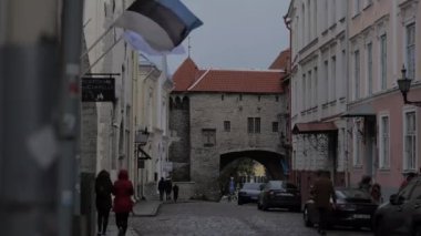 18 Ekim 2023 'te Tallinn, Estonya' da Helsinki 'den buraya yapılan bir günlük gezide çekildi..