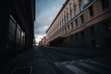 17 Ekim 2023 'te Finlandiya' nın Helsinki kentinde Laponya 'ya giderken iki günlük bir yolculukta çekilmiş..