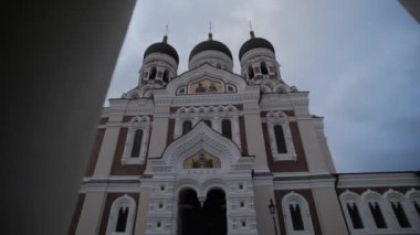 Estonya 'nın Tallinn kentindeki Alexander Nevsky Katedrali