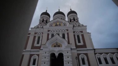 Estonya 'nın Tallinn kentindeki Alexander Nevsky Katedrali
