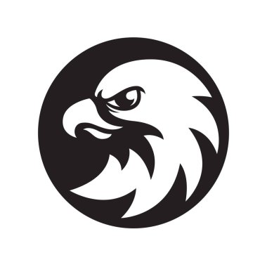 kartal başlı logo vektör tasarımı 
