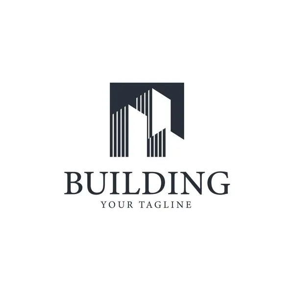 Bina tasarımı ve inşaat logosu