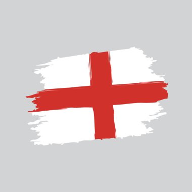 Fırça şeklindeki İngiltere bayrağı