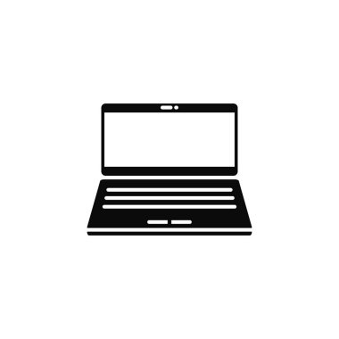 Dizüstü bilgisayar illüstrasyon vektör tasarımı