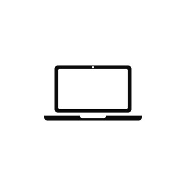 Dizüstü bilgisayar illüstrasyon vektör tasarımı