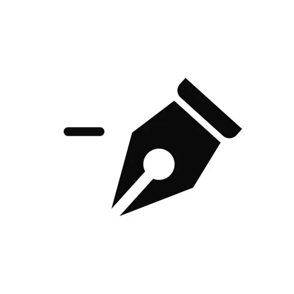 Kalem aracı illüstrasyon vektör tasarımı