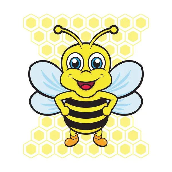 Bal ürünü için mükemmel bir betimleme vektörü.