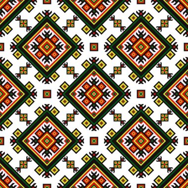 Parlak Ayrıntılarla Halktan İlham Alınan Süsleme