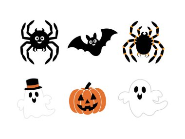 Sevimli Cadılar Bayramı Karakterleri: Örümcekler, Yarasalar ve Dost Hayaletler!