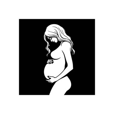 Müstakbel bir annenin temiz ve akıcı çizgiler kullanarak minimalist ve zarif bir tasvirini içerir. Bu vektör çizimleri hamileliğin güzelliğini çağdaş ve sofistike bir tarzda yakalar ve hamilelikle ilgili tasarımlar için mükemmel hale getirir.,