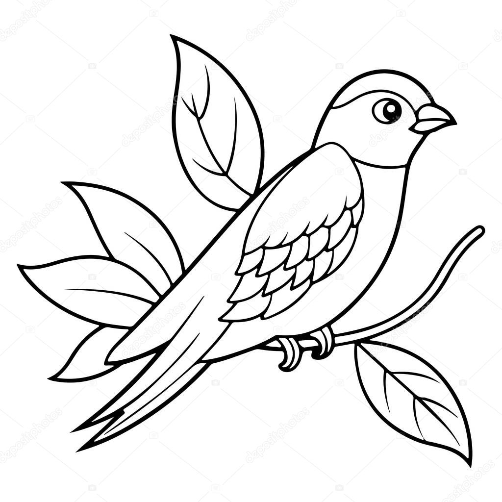 Capture the beauty of nature with this elegant Bird Silhouette Vector Art Illustration. Perfect for digital projects, prints, logos, and crafts, this high-quality design features clean lines and a minimalist style. Ideal for nature-themed artworks,