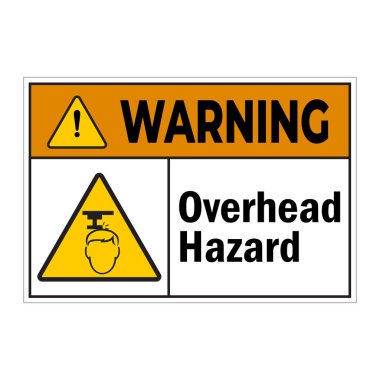 Bir 'UYARI UYUŞTURMA' işareti vektör çizimi cesur, açık bir uyarı sembolü ve metin gösteriyor. Yukarıdan gelecek potansiyel tehlikelere karşı insanları uyarmak üzere tasarlanmış, maksimum görüş için sarı ve siyah gibi yüksek kontrastlı renklere sahiptir. 