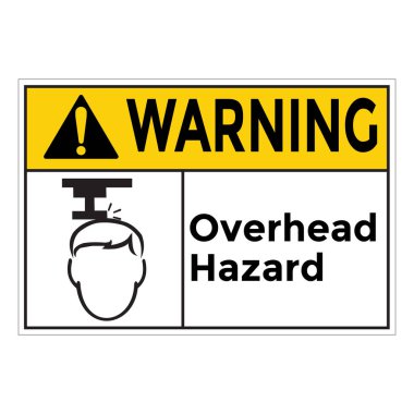 Bir 'UYARI UYUŞTURMA' işareti vektör çizimi cesur, açık bir uyarı sembolü ve metin gösteriyor. Yukarıdan gelecek potansiyel tehlikelere karşı insanları uyarmak üzere tasarlanmış, maksimum görüş için sarı ve siyah gibi yüksek kontrastlı renklere sahiptir. 