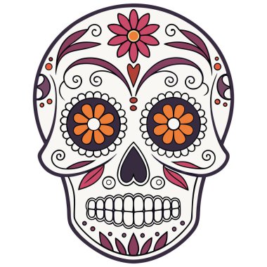 Meksika festival geleneklerinden esinlenen sanatsal kafatası tasarımı, cesur şablonlar ve canlı aksanlar sergiliyor. Tişörtler, kupalar, posterler ve Da de los Muertos 'u ve kültürel mirası kutlamak için mükemmel bir dekor. Yükseklerde teslim edildi.