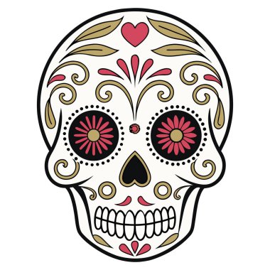 Meksika festival geleneklerinden esinlenen sanatsal kafatası tasarımı, cesur şablonlar ve canlı aksanlar sergiliyor. Tişörtler, kupalar, posterler ve Da de los Muertos 'u ve kültürel mirası kutlamak için mükemmel bir dekor. Yükseklerde teslim edildi.