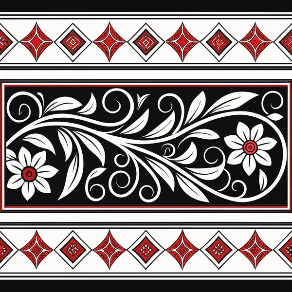 Zarif Art Nouveau çiçek deseni simetrik çiçek sütunları ve bej arka planda yapraklar içeriyor. Sıcak mercan, altın sarısı ve gök mavisi renkleriyle, bu pürüzsüz tasarım tekstil, duvar kâğıtları, kırtasiye malzemeleri için mükemmeldir., 