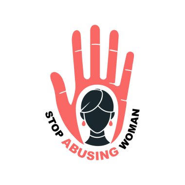 Uluslararası Kadın Poster Kaçakçılığını Durdurun ve Taciz Kadın Haklarını Koruyun ve Güvenliği Destekleyin. Şiddete Son Vermenin Farkındalık Sembolü Kabadayılık ve Kadınlar ve Kızlara Karşı İstismar