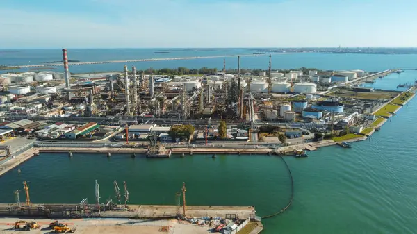 Fusina, Venedik, İtalya 'daki Hidrojen Santrali