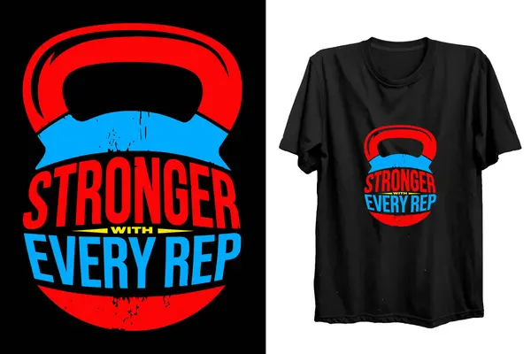 Spor salonu aşığı için spor ve fitness tişörtü.