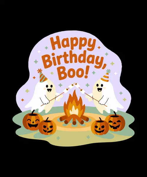 Mutlu yıllar, Boo! Cadılar Bayramı için Cadılar Bayramı Vektörü