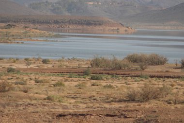 Barrage El Mansour Eddahbi, Ouarzazate Gölü, Fas