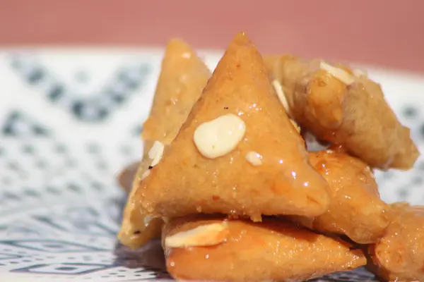 Briwat veya Briouat Yakın Çekim, Geleneksel Fas Pastası