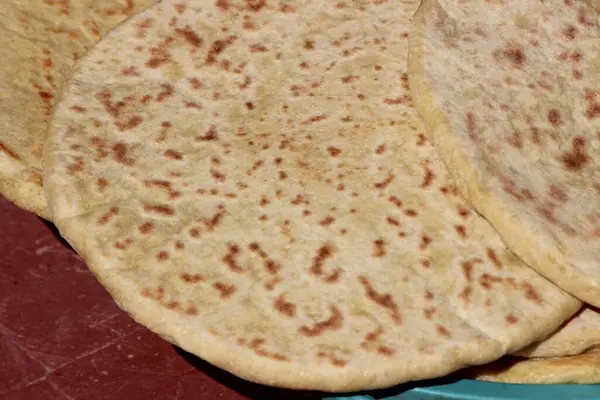 Fas Amazigh Ekmeği, Geleneksel Berber Ekmeği Yakın Çekim