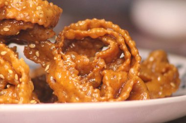 Chebakia Tatlı Fas Kurabiyesi