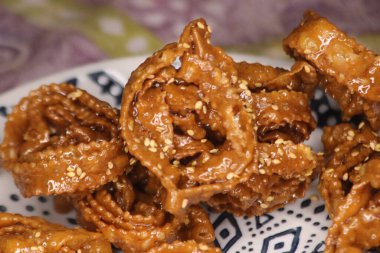 Chebakia Tatlı Fas Kurabiyesi