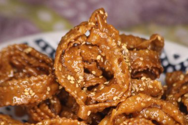 Chebakia Tatlı Fas Kurabiyesi