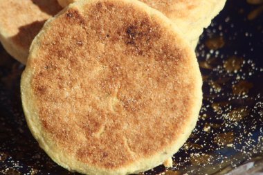 Harcha Fas Semolina Düz Ekmek Yaklaş