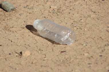 Plastik Şişe Yerde Yatıyor