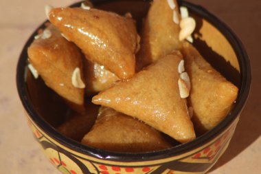 Briwat Yakın Çekim, Geleneksel Fas Pastası