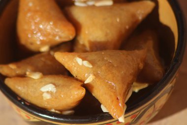 Briwat Yakın Çekim, Geleneksel Fas Pastası