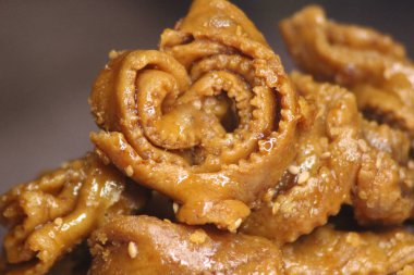 Fas Tatlı Pastası Chebakia veya Shebakia