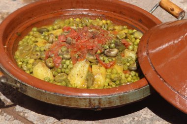 Taze Fas Etiketi Yakın plan