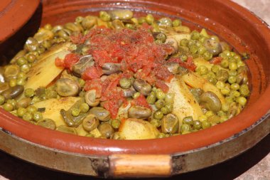 Taze Fas Etiketi Yakın plan